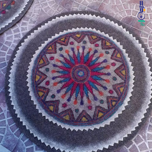 فرش نمدی دستباف ایرانی
