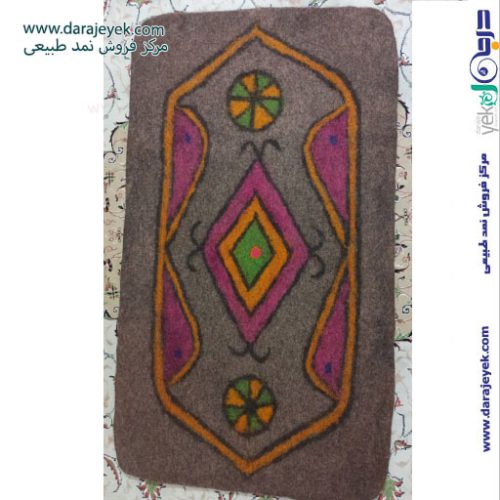 فرش نمدی ایرانی طرح سنتی